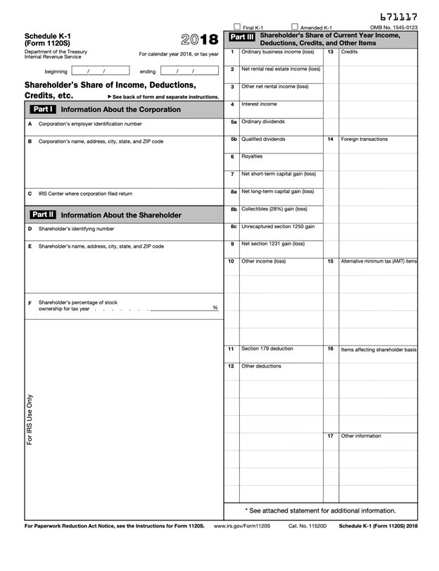 What Is A Schedule K 1 Tax Form Meru Accounting What Is A Schedule K 1 Tax Form Meru Accounting